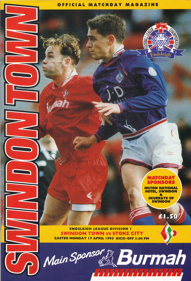 <b>Monday, April 17, 1995</b><br />vs. Stoke City (Home)